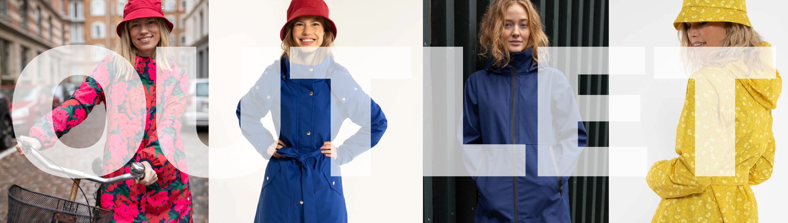 OUTLET, SALE, RAIN JACKETS, REGNJAKKE