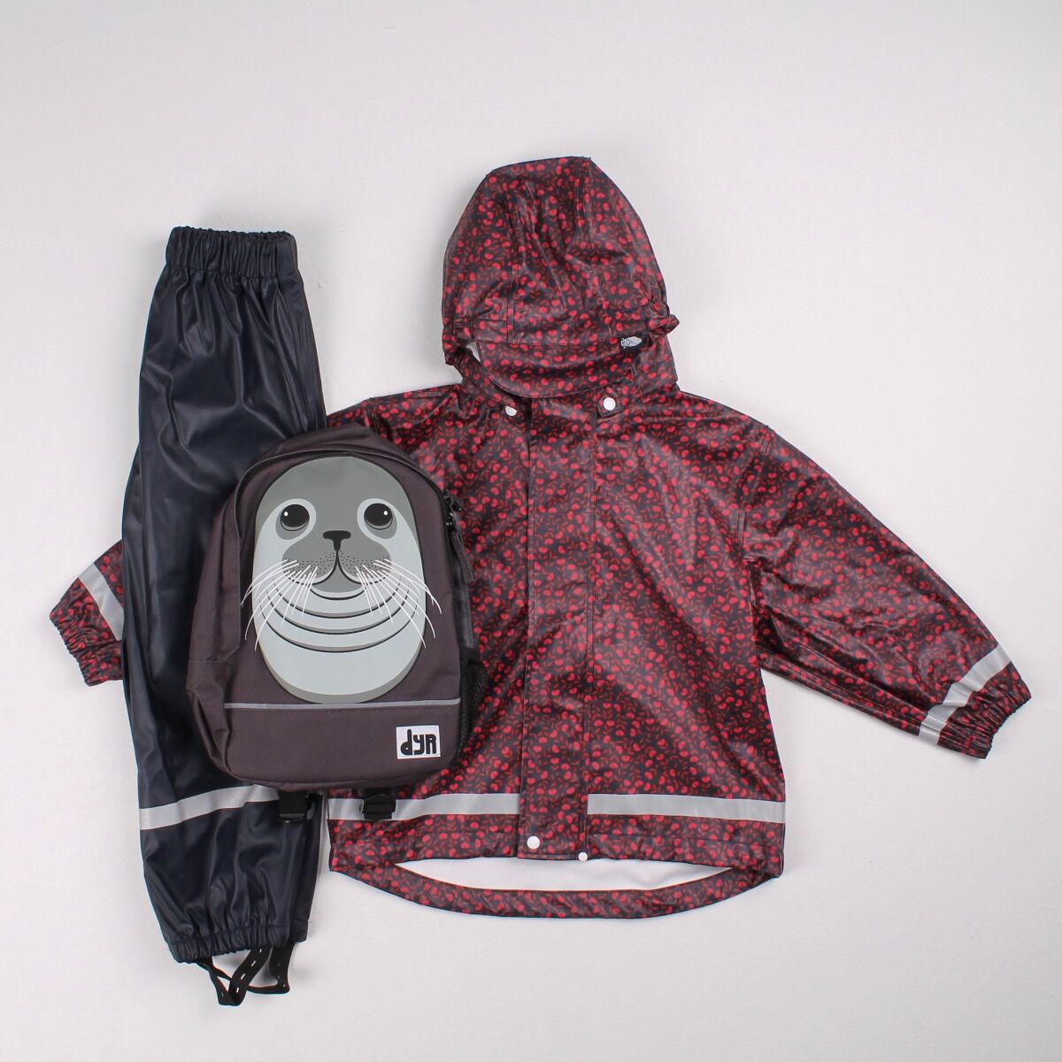 Danekarl Rain Set Dark Navy FLEURIE