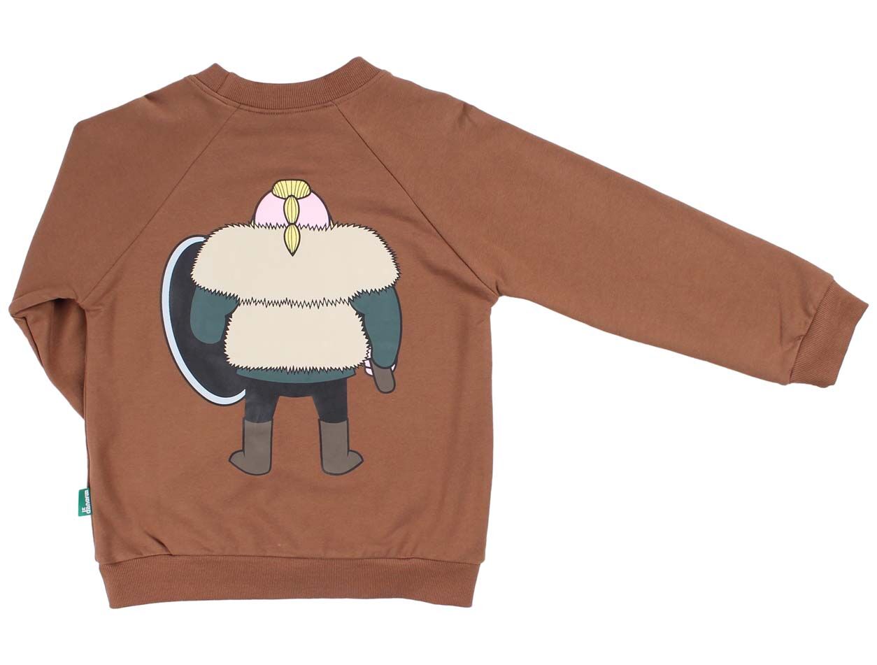 Danamerika Sweat Brown Beige HARALD DIN VEN