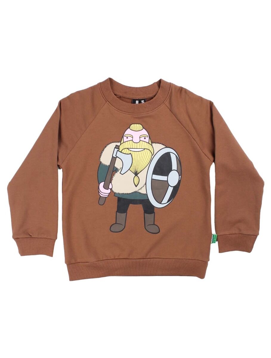 Danamerika Sweat Brown Beige HARALD DIN VEN