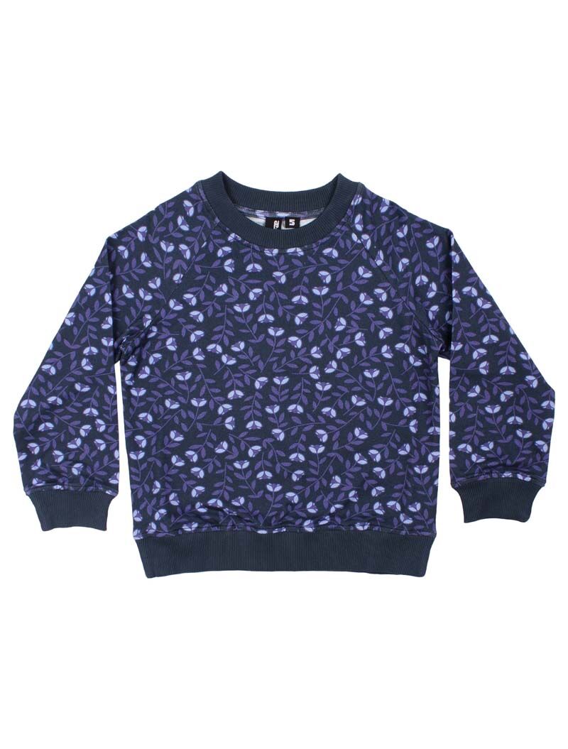 Danamerika Sweat Grey Marine FLEURIE