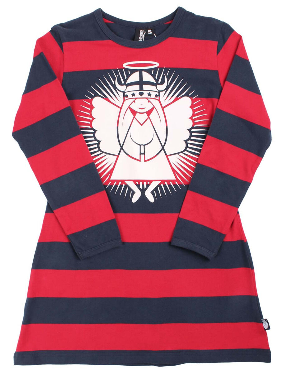 Danenanna Dress Dk Red/Dk Navy ANGEL FREJA