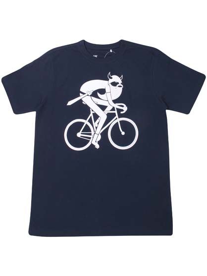 Mande Tee Navy BIKING VIKING