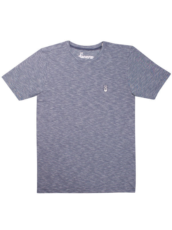 Mande Tee Navy/Milk ERIK EMBROIDERY