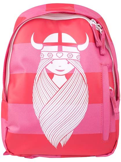 Kids Backpack See-me Pink/Deep raspberry FREJA