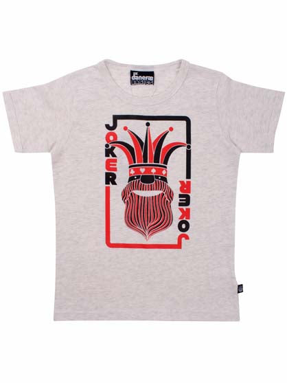 Danebasic Shortsleeve Light HTR Grey JOKER