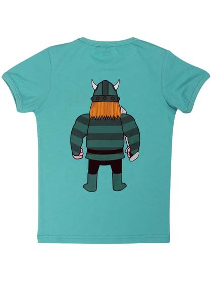 T-shirt til børn med viking