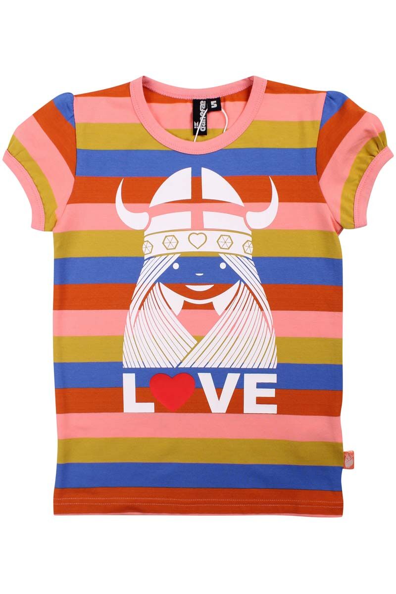 T-shirt til børn med viking