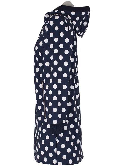 Danejane Softshell Navy/Offwhite DOTS