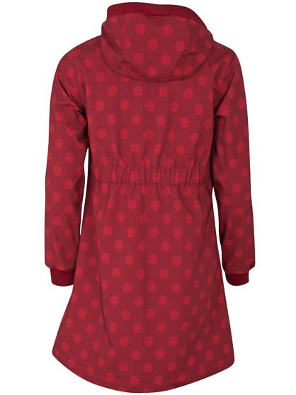 Danejane Softshell Dark Red/Red DOTS