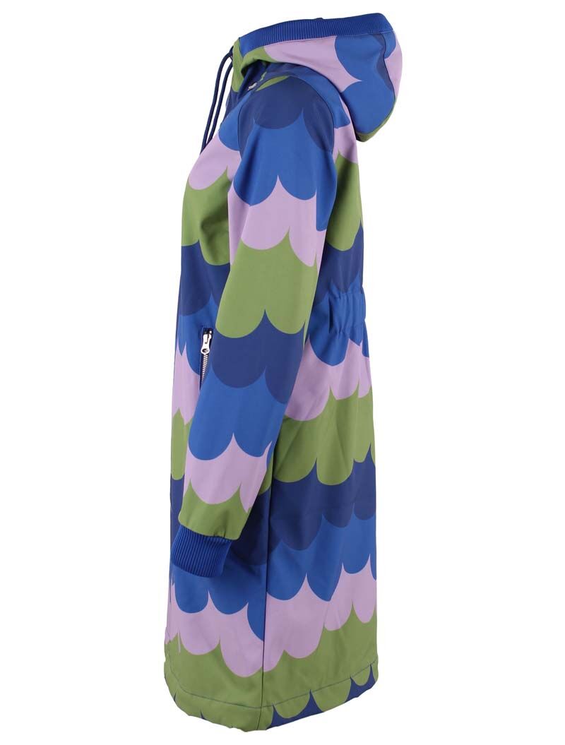 Danejane Softshell Olive/Soft viola PUFFY CLOUDS