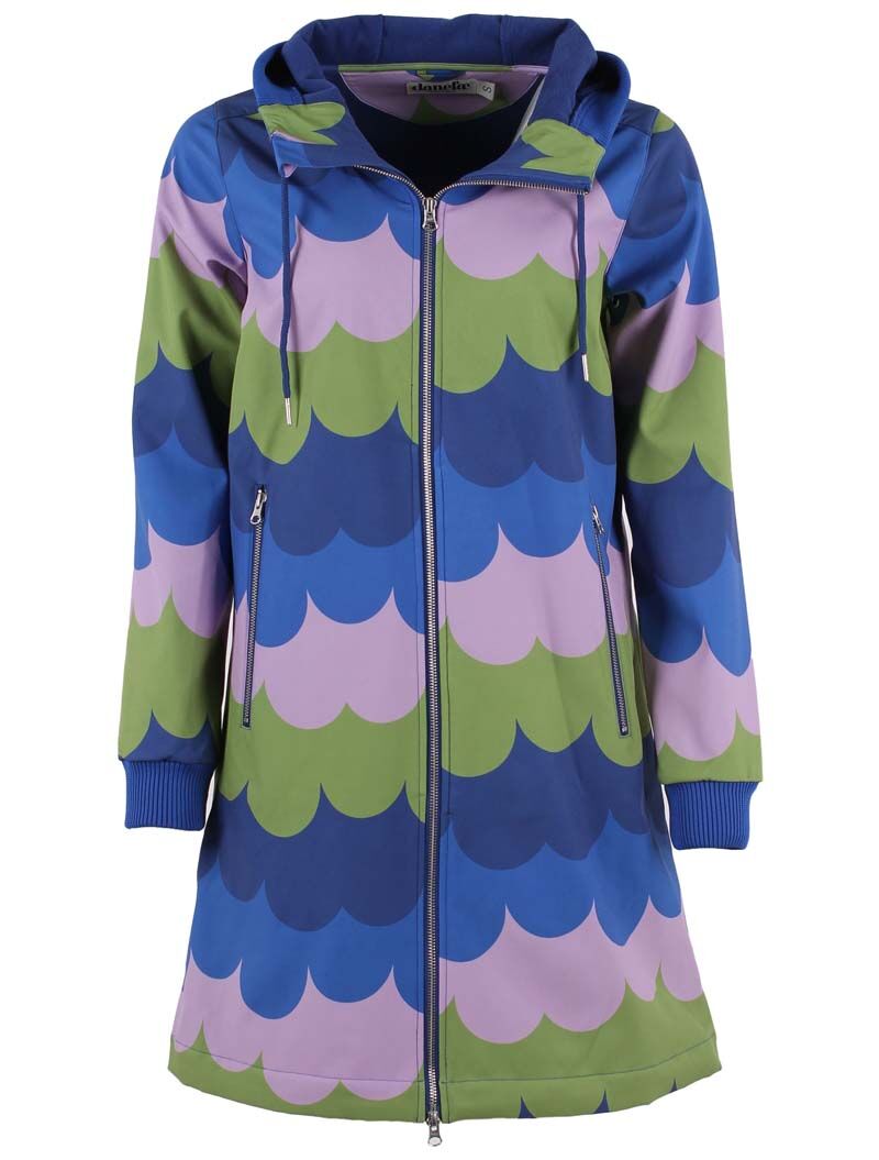 Danejane Softshell Olive/Soft viola PUFFY CLOUDS