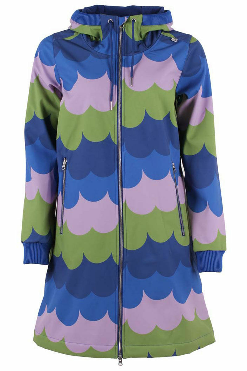 Danejane Softshell Olive/Soft viola PUFFY CLOUDS