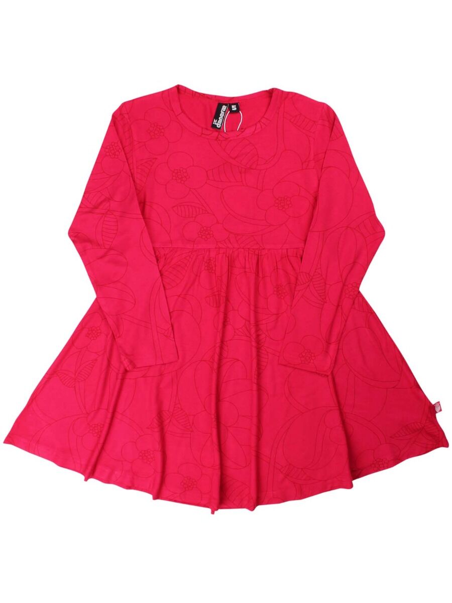 Danepopsicle Viscose Dress Dark Fuchsia BLOOM BOOM
