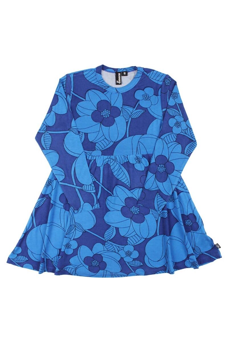 Danepopsicle Viscose Dress Blue/Royal Blue BLOOM BOOM