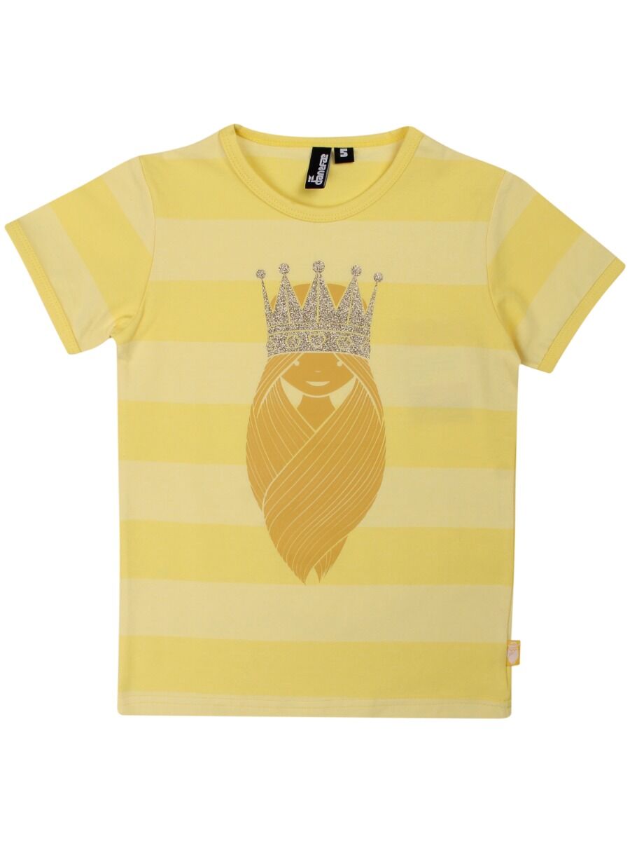 T-shirt til børn med prinsesse