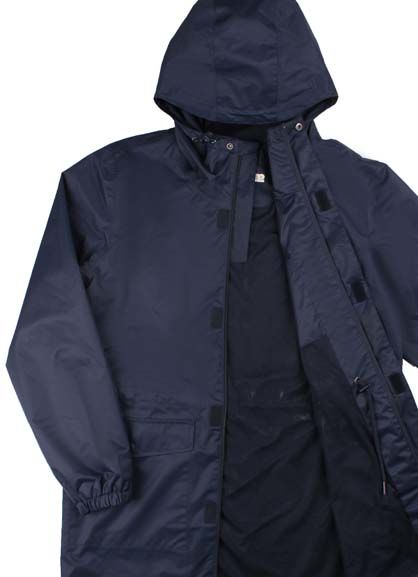 Klassisk regnfrakke til mænd fra Danefæ i navy