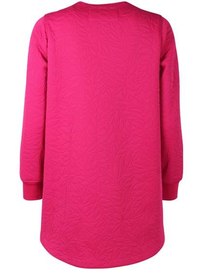 Pink termojakke set bagfra