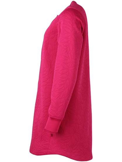 Pink termojakke set fra siden