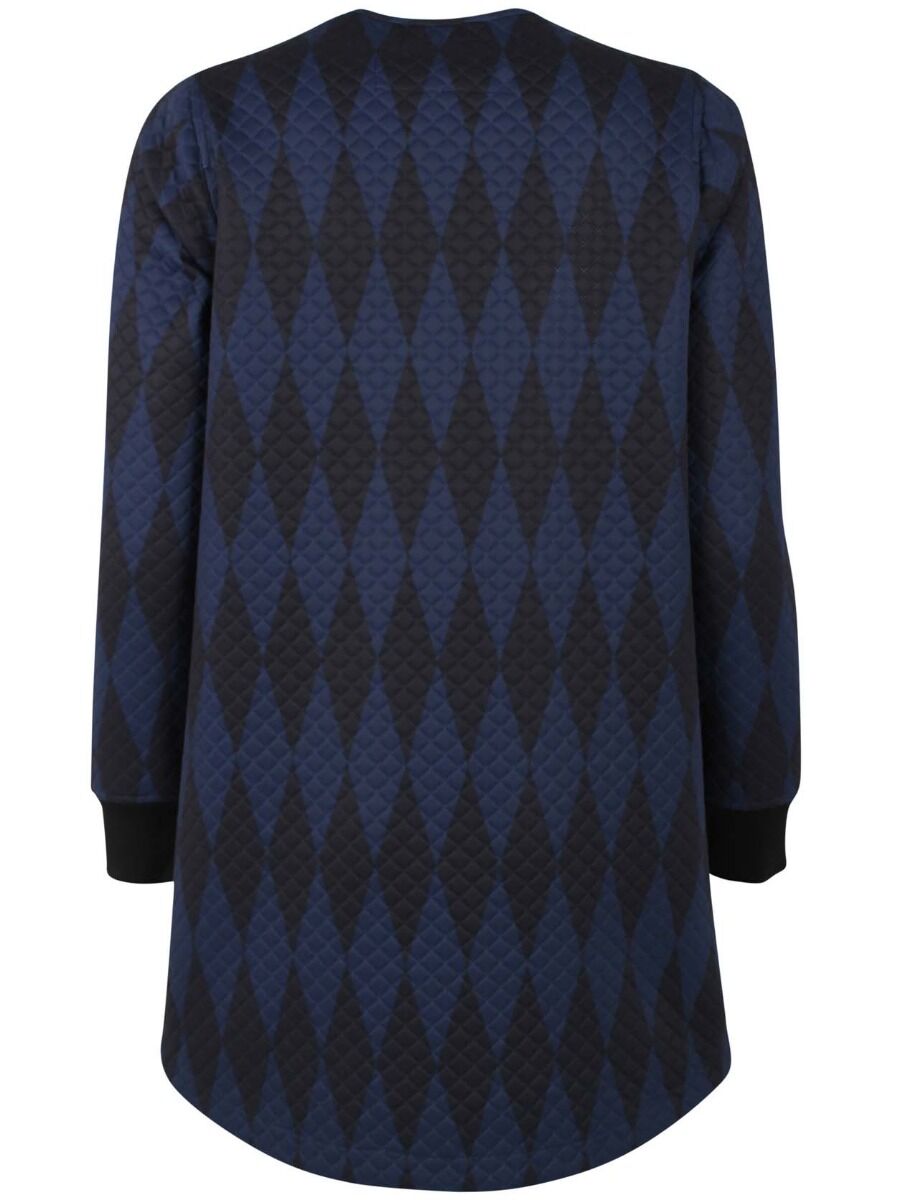 Danemaude Thermo Coat Black/Marine DIAMOND