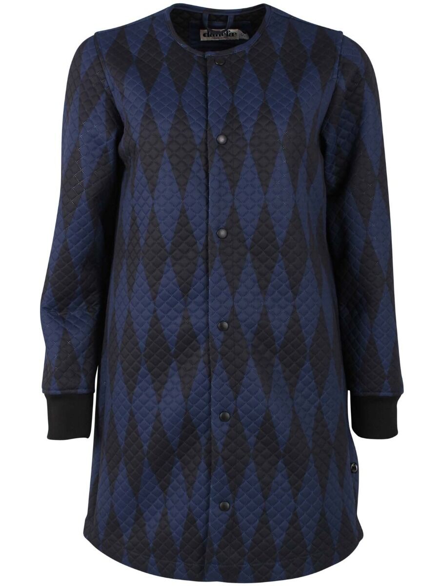 Danemaude Thermo Coat Black/Marine DIAMOND