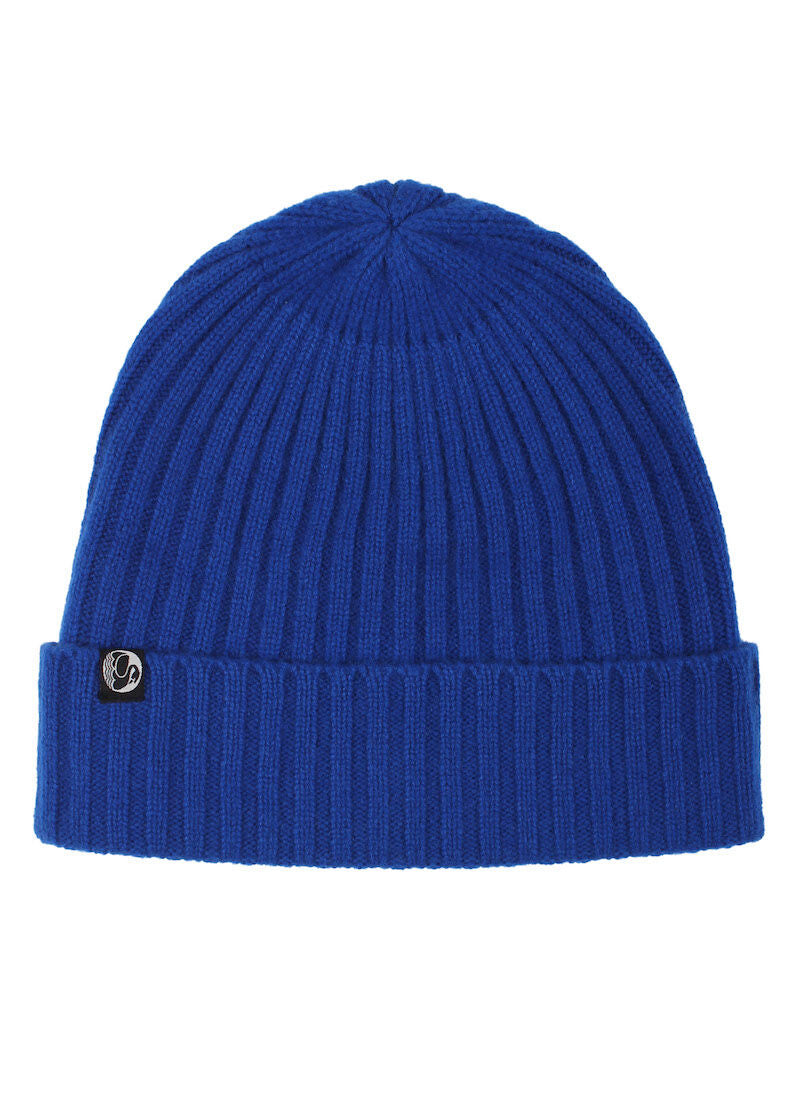 ESS - Cashmere Rib Beanie Royal Blue