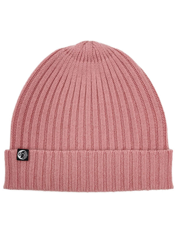 ESS - Cashmere Rib Beanie Grey Rose