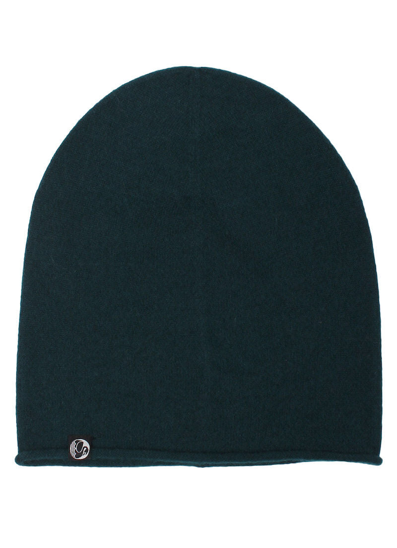 ESS - Cashmere Beanie Black green