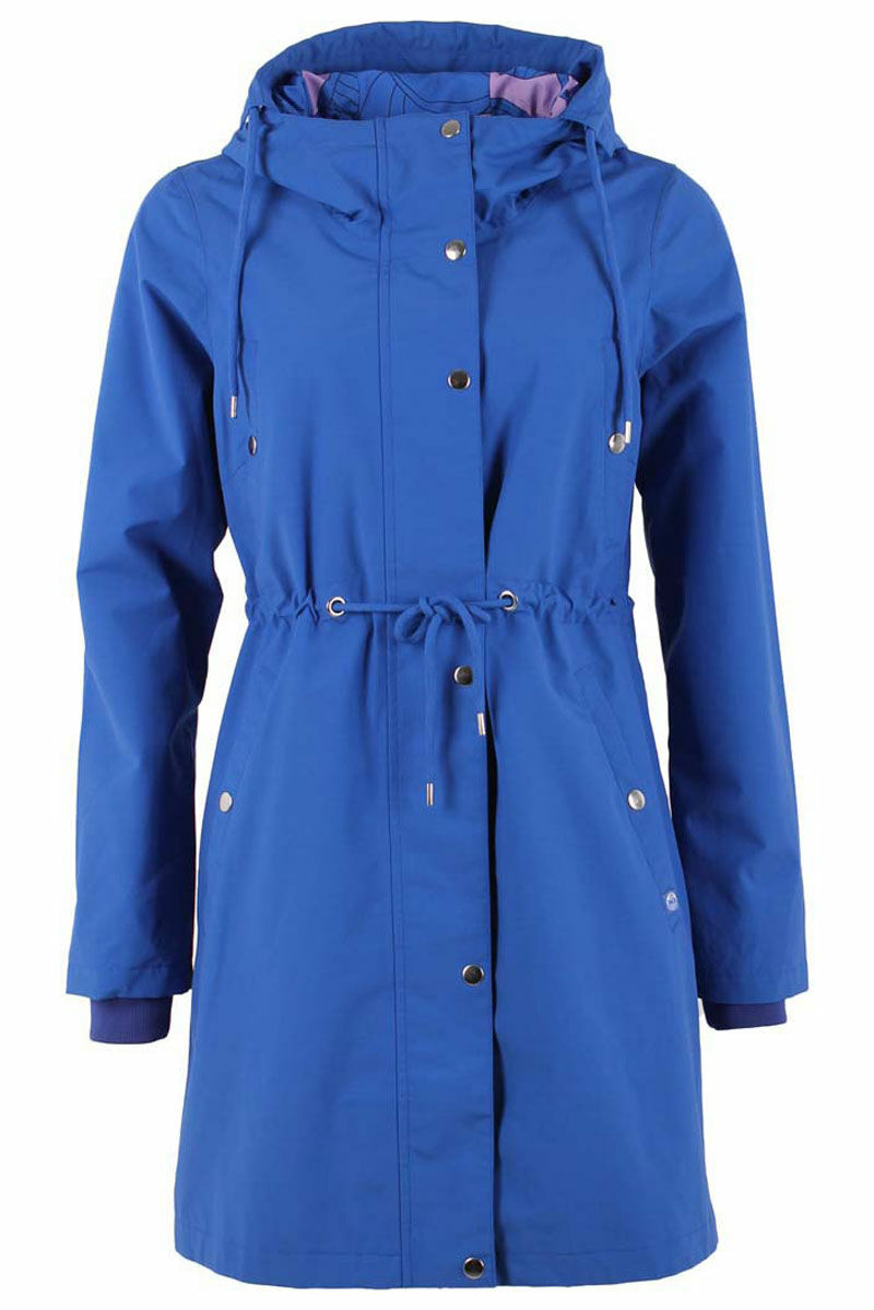 Danenora Midseason Parka Klein Blue