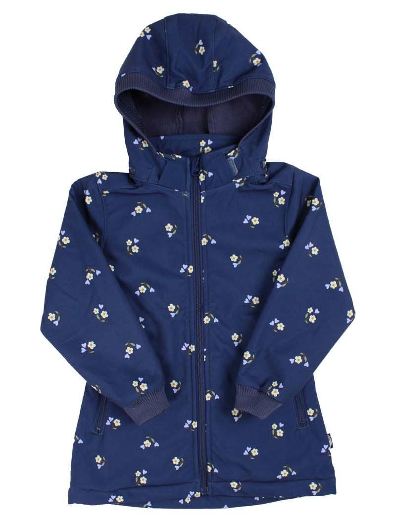 Danolivia Softshell Grey Marine MINIFLOWER