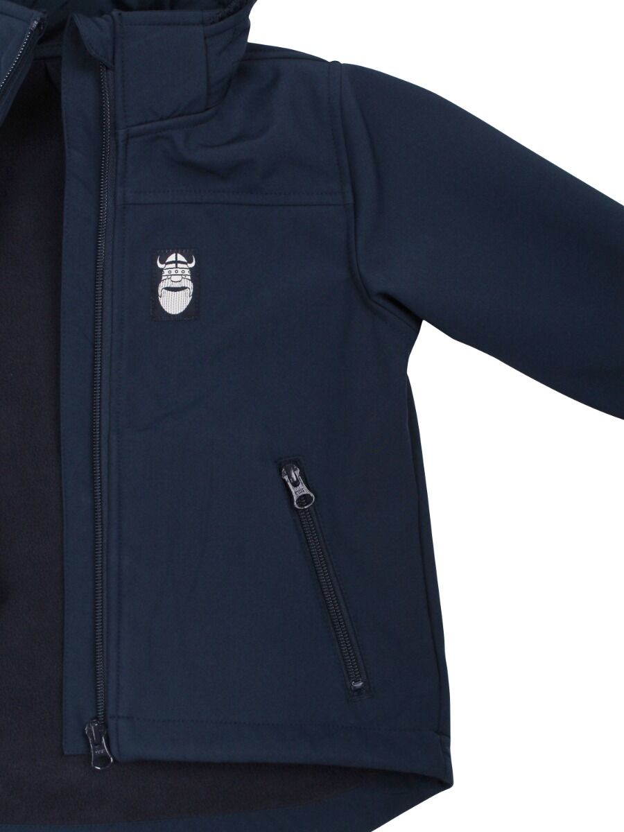 Softshell jakke i navy