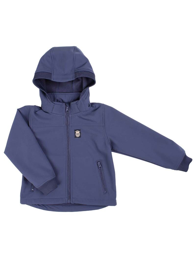 Softshell jakke til børn med viking
