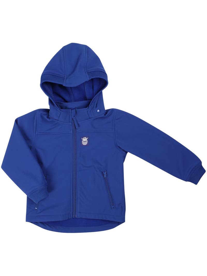 Softshell jakke til børn med viking