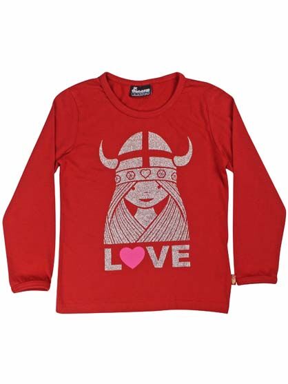 Danebasic Longsleeve Dk Rust LOVE FREJA
