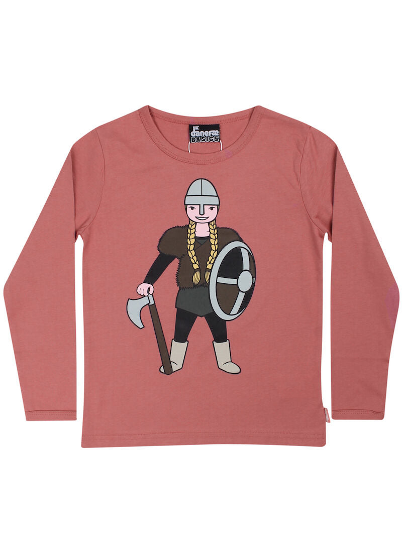 Bluse til børn med viking