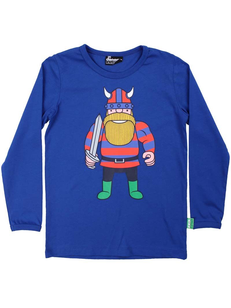 Bluse til børn med viking