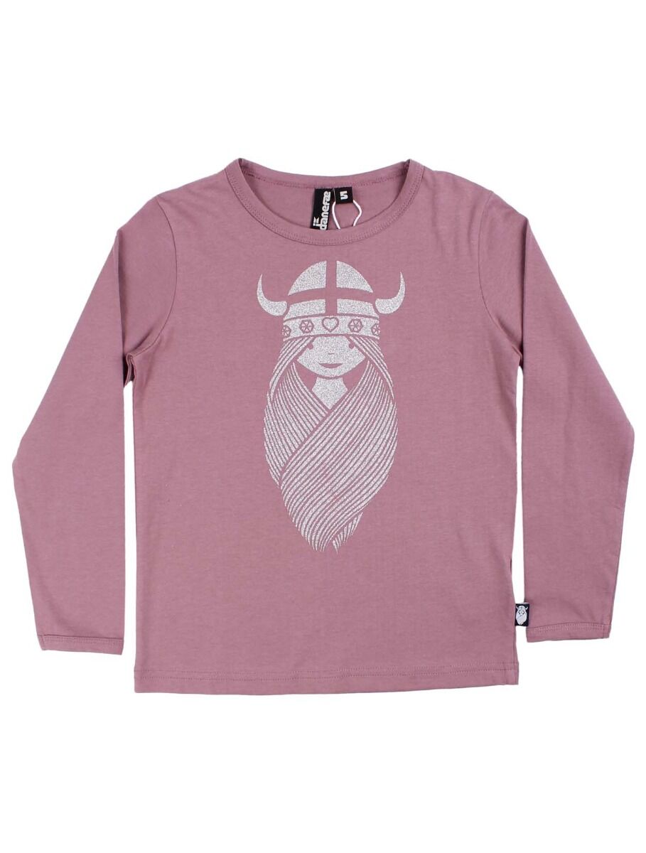 Danebasic Longsleeve Clay Viola FREJA (Glitter)
