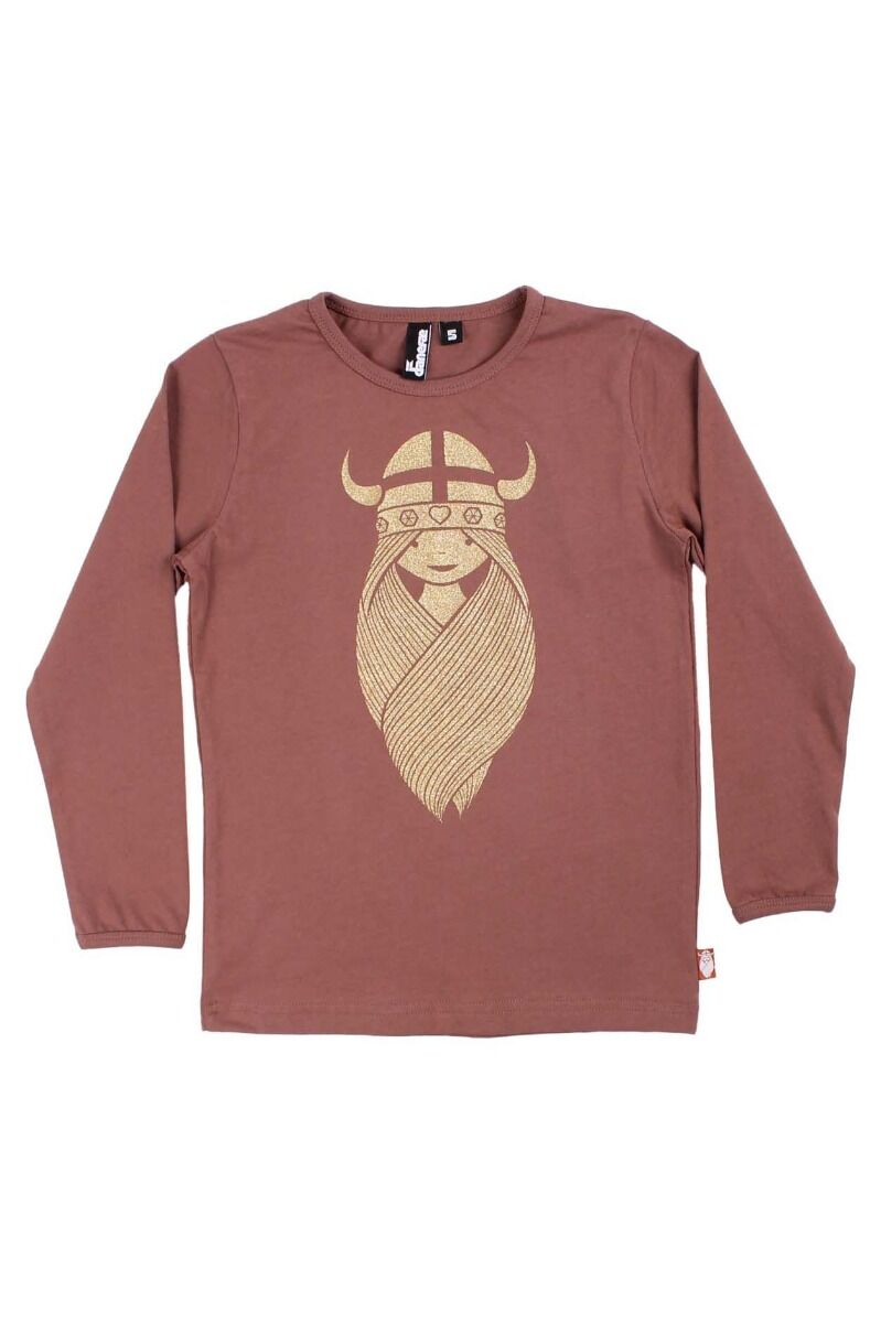 Danebasic Longsleeve Beige Rose FREJA (Glitter)