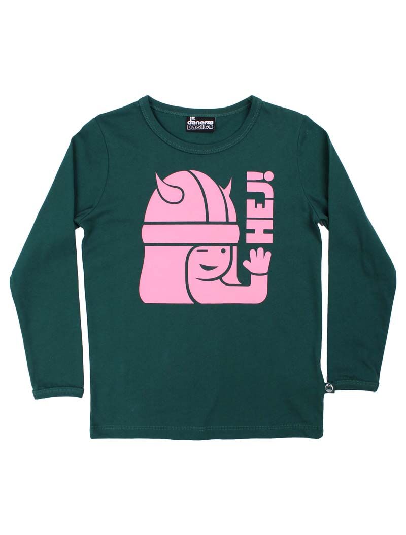 Danebasic Longsleeve Dark Duck HEJ FREJ