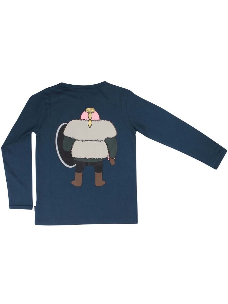 Danebasic Longsleeve Dusty Navy HARALD DIN VEN
