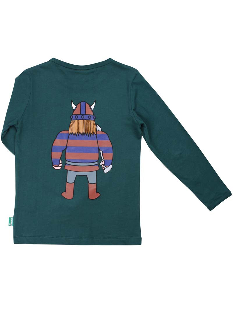 Bluse til børn med viking