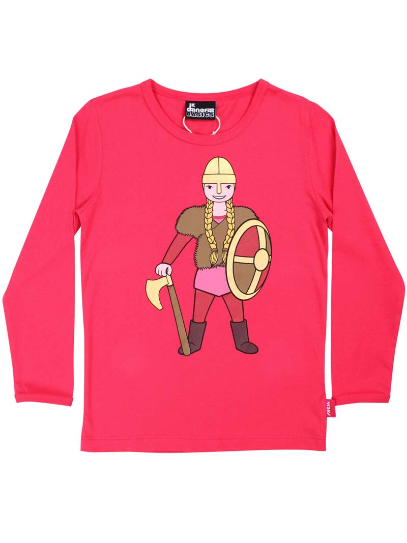Bluse til børn med viking