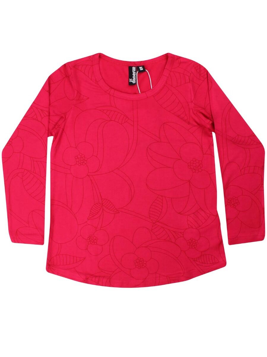 Danenaya Tee Dark Fuchsia BLOOM BOOM
