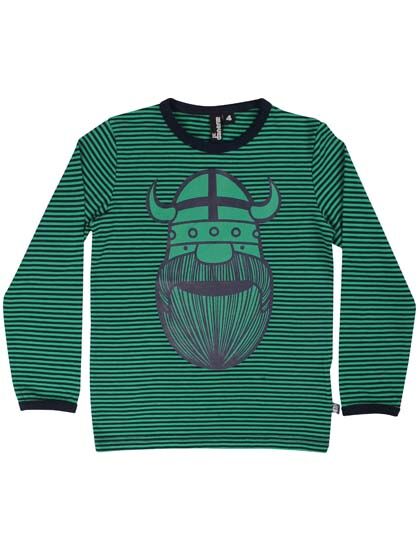 Danenorthpole Tee Dark Navy/Green ERIK