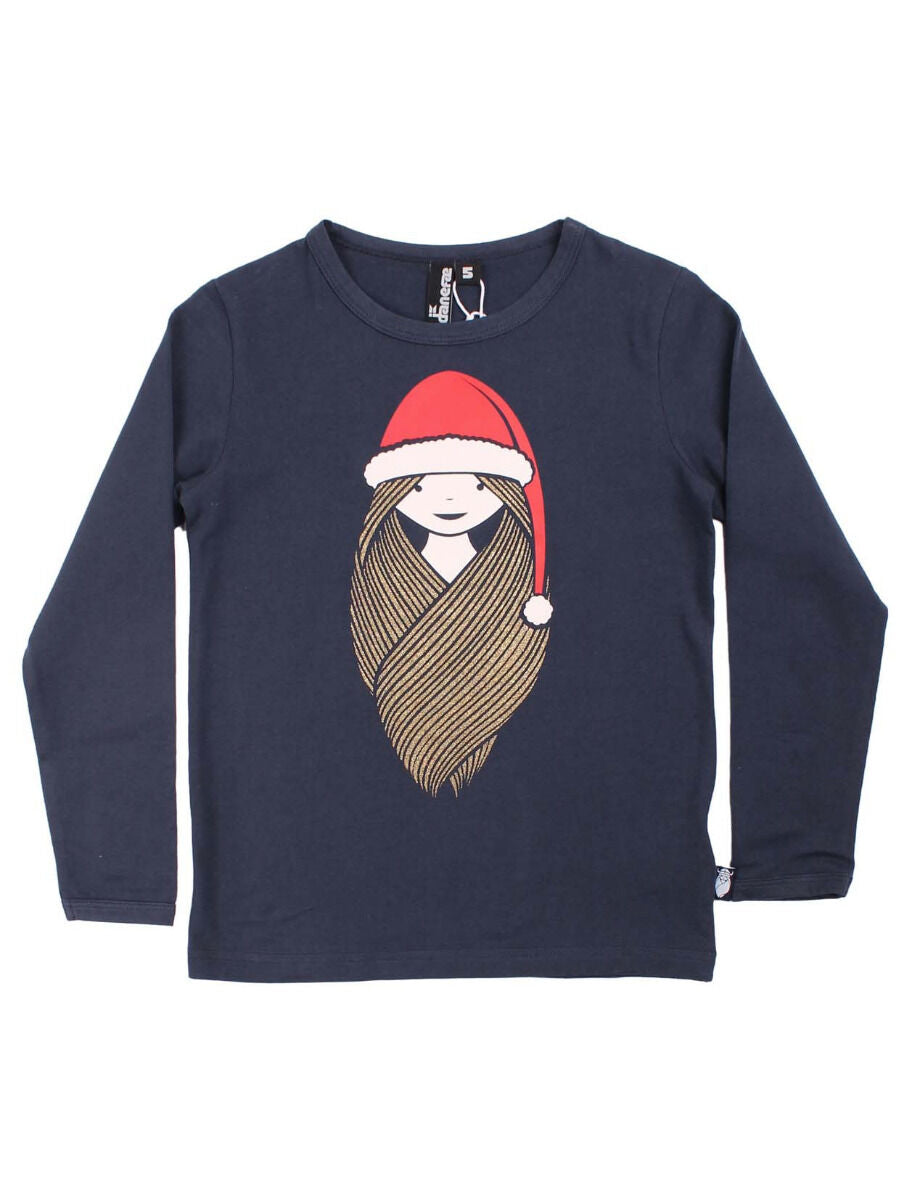 Danenorthpole Tee Dk Navy MISSNISSE