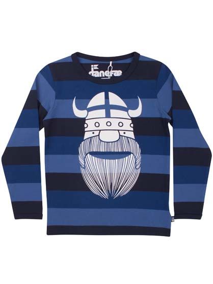 Bluse til børn med viking