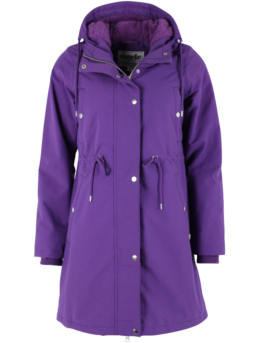 Danenora Winter Parka Purple