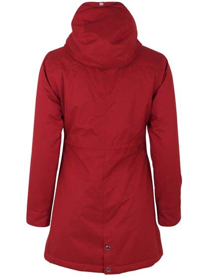 Daninge Winter Parka Dark Red (silver trim)