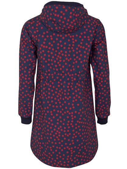 Danelaura Softshell Navy/Red FUNDOTS