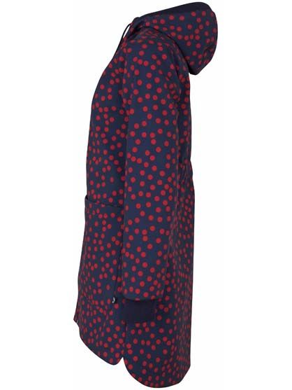 Danelaura Softshell Navy/Red FUNDOTS